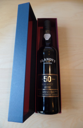 Blandy's Madeira "Malmsey 50 Years Old" Rich/Doce  500ml